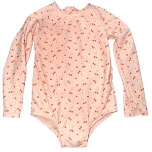 Rylee + Cru cherry swim 18-24m